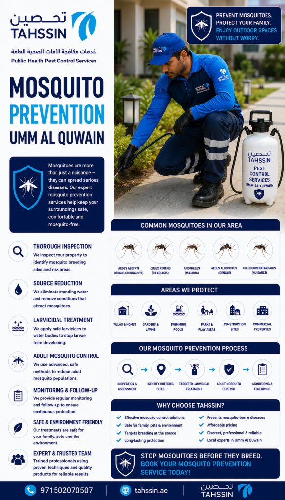 Mosquito Prevention Umm Al Quwain
