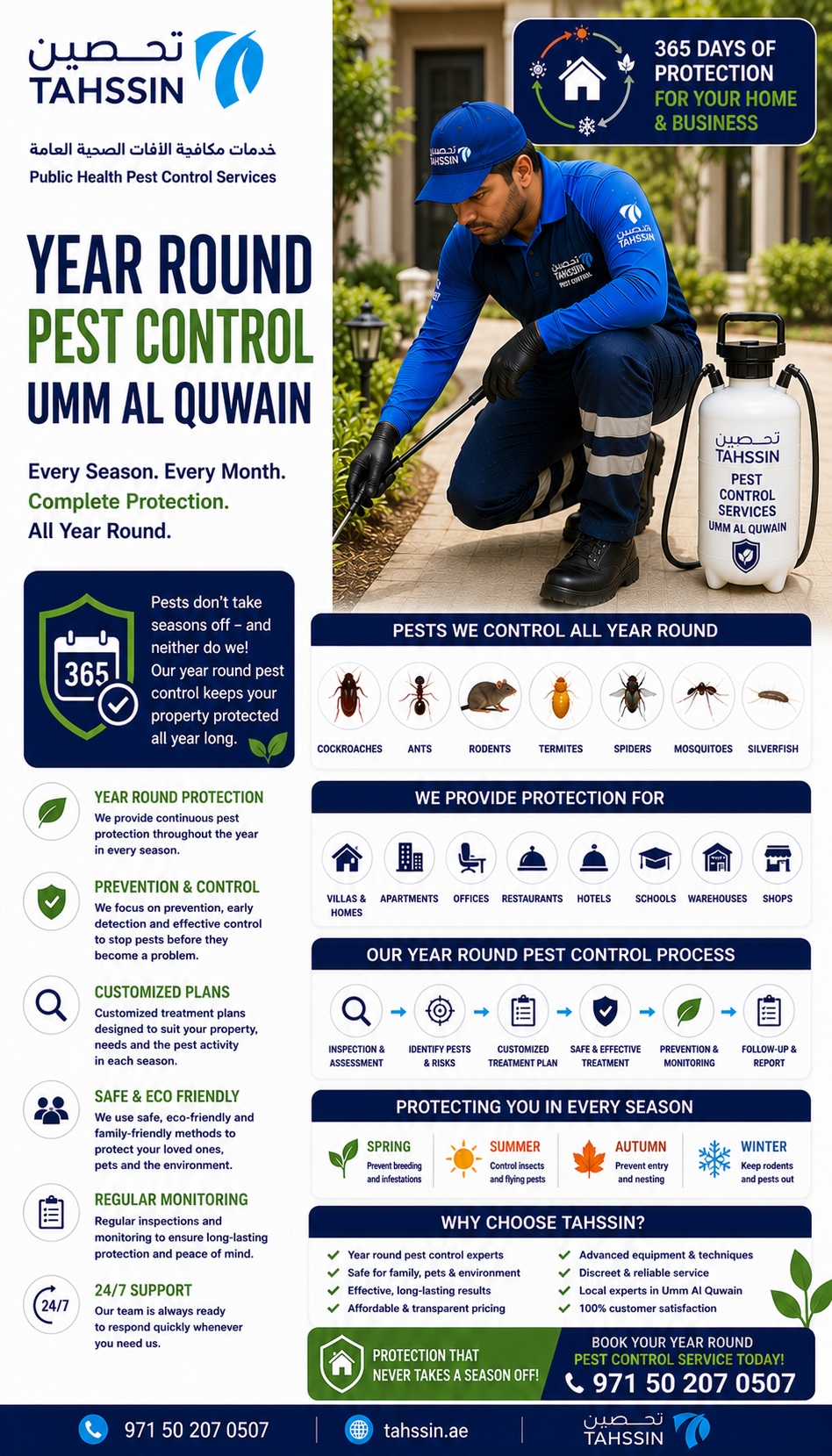 Year Round Pest Control Umm Al Quwain